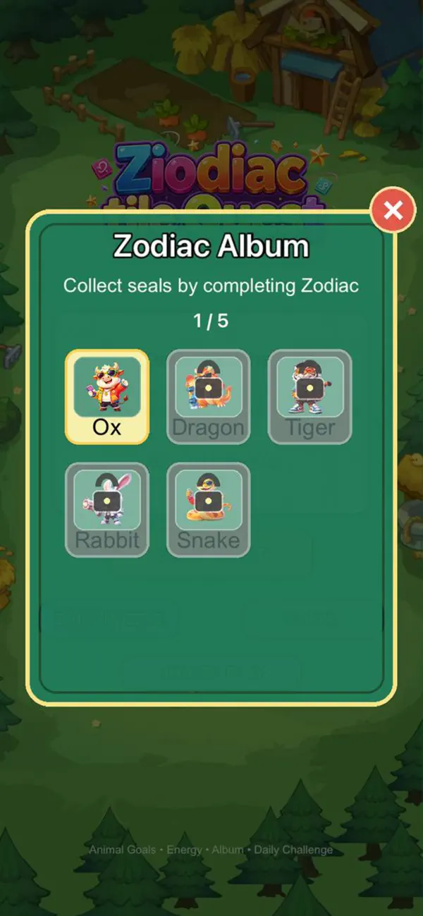 Zodiac Tile Quest 2