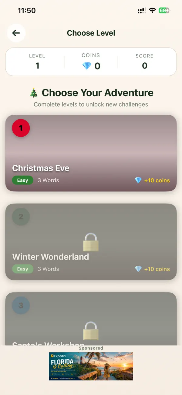Christmas Word Quest