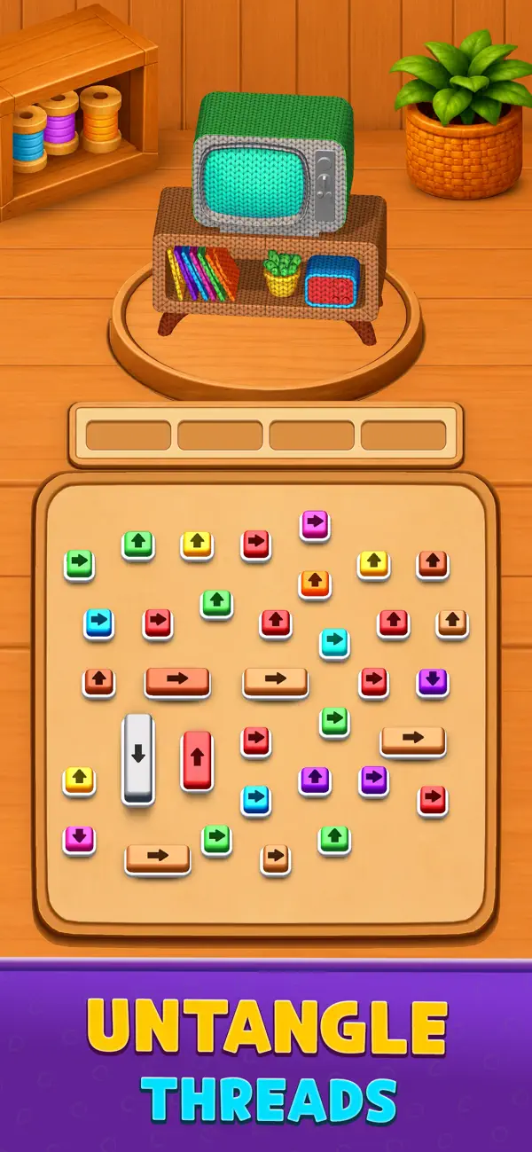 Yarn Roller: Unravel Puzzle