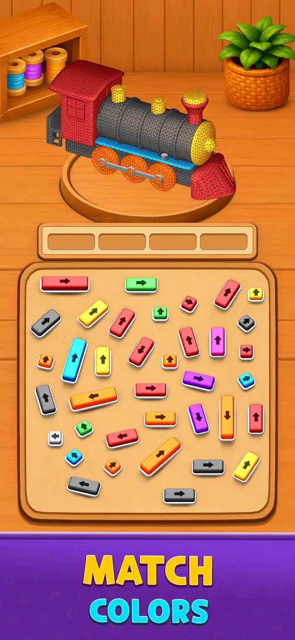 Yarn Roller: Unravel Puzzle