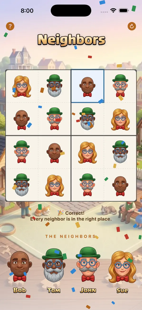 Neighbor Game
