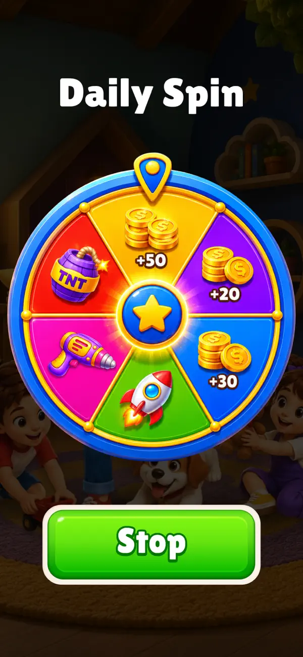 Poppix Cube Blast-Match Puzzle