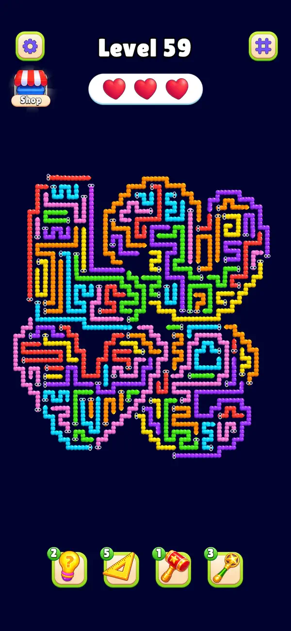 Worm Away: Jam Out Puzzle