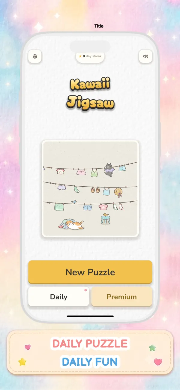 Kawaii Jigsaw: Cute Puzzles