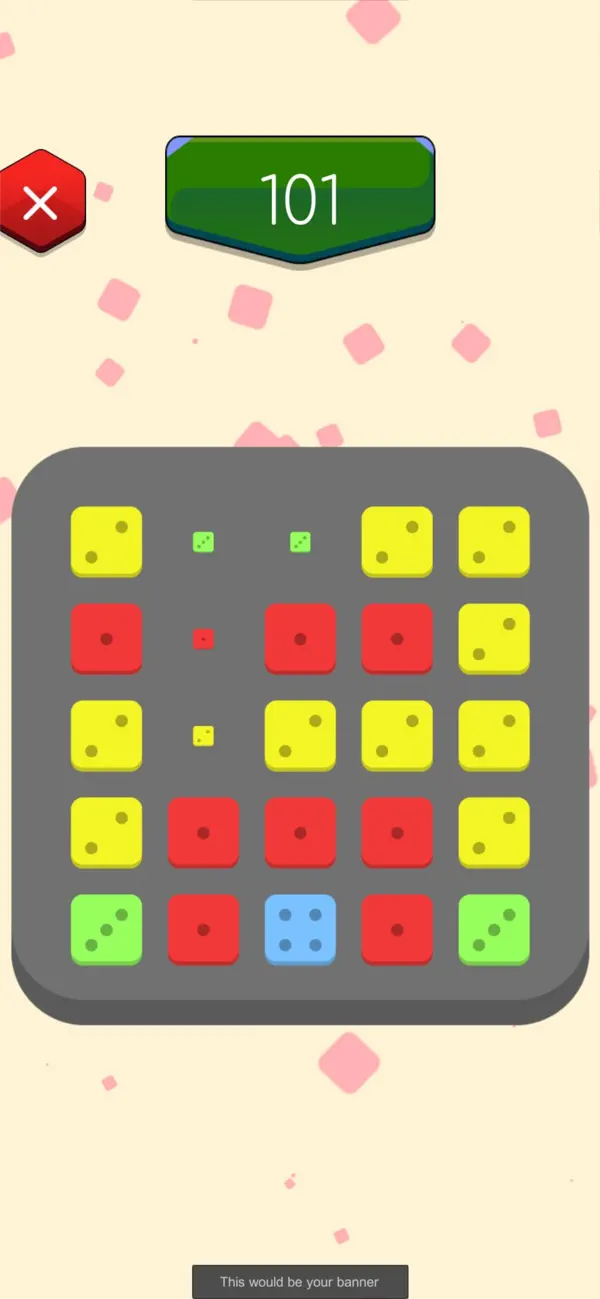Merge Dice: Number Puzzle