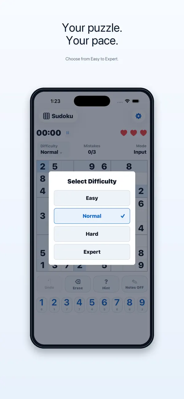 Pure Sudoku: Classic