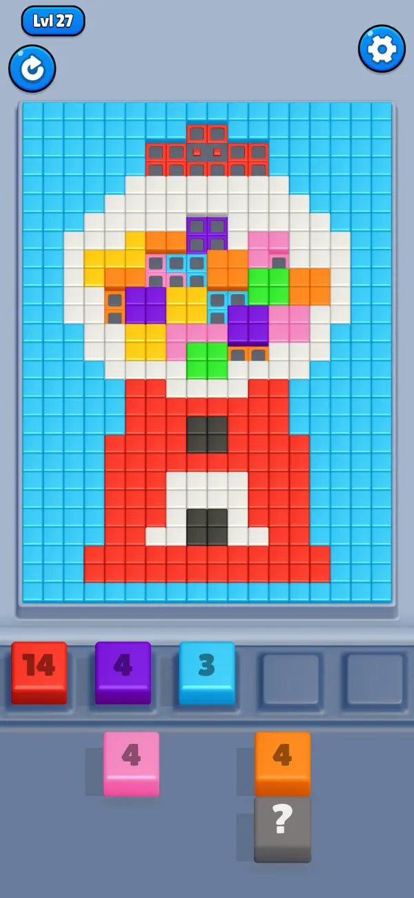 Fill Color Blocks