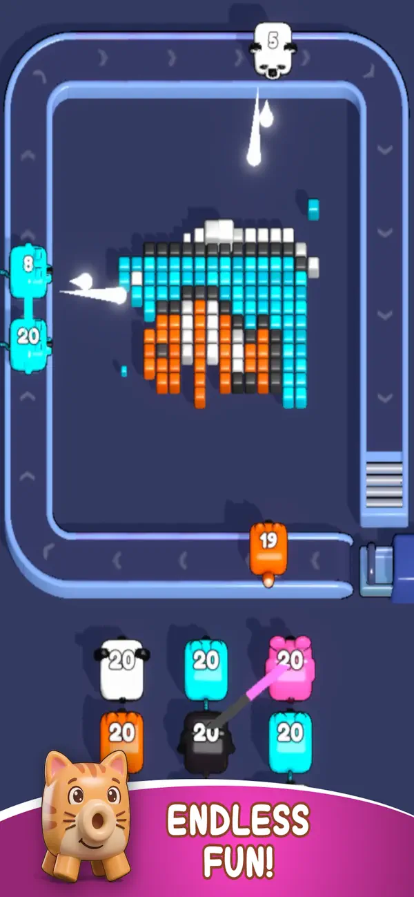 Fuzzy Flow- Animals Out!