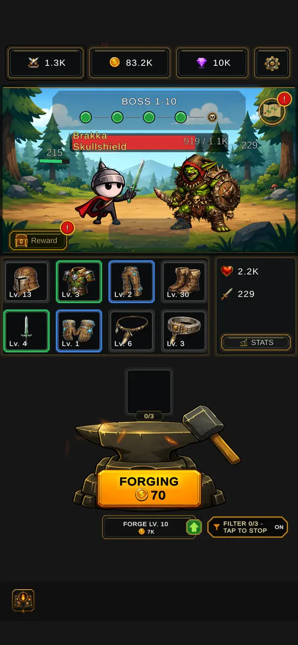 Idle Forge RPG