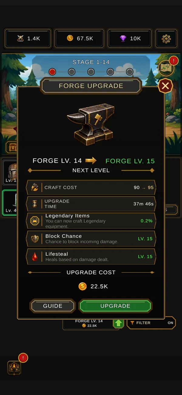Idle Forge RPG