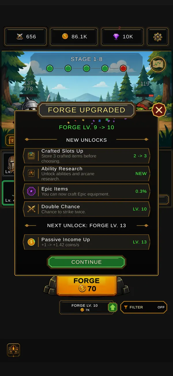 Idle Forge RPG