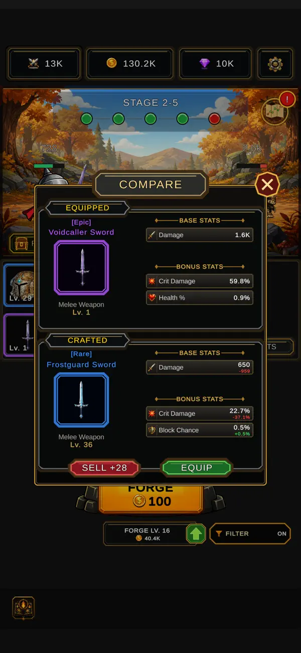 Idle Forge RPG