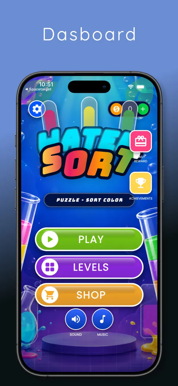 Water Sort: Color Flow Puzzle