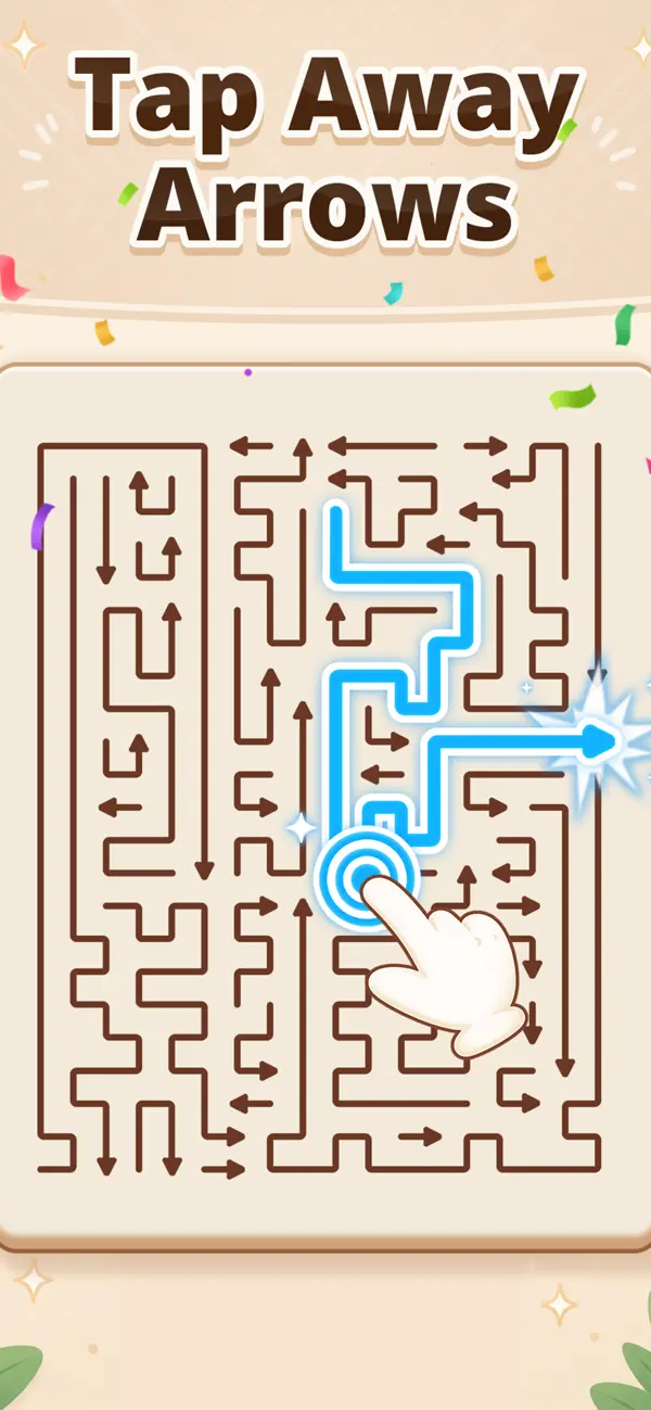 Amaze Away: Arrow Puzzle Games