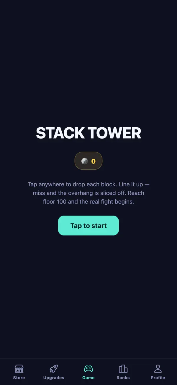 Stack Tower Insanity