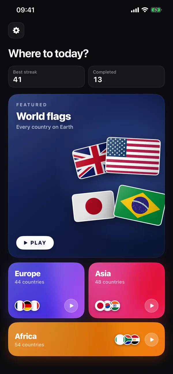 Flag Guessr! - World Quiz Game