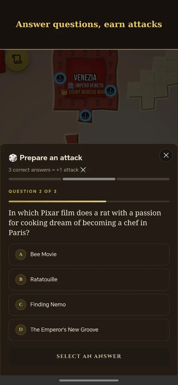 CONQUIZZONE: Quiz & Strategy