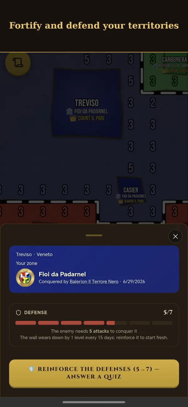 CONQUIZZONE: Quiz & Strategy