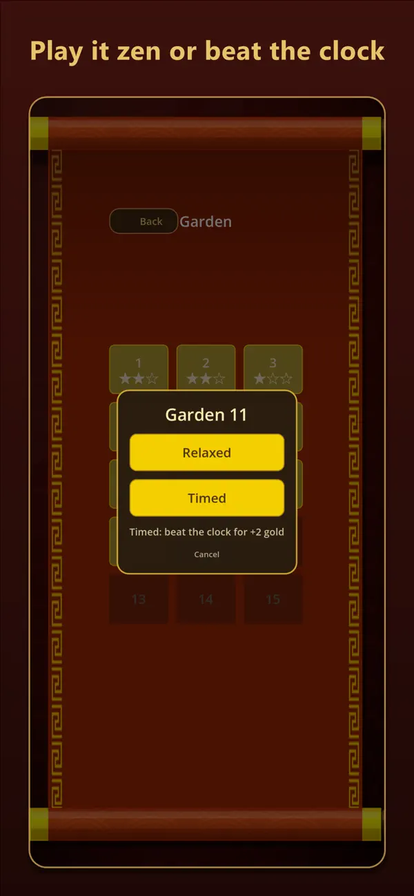 Mahjong Solitaire: Red Lotus