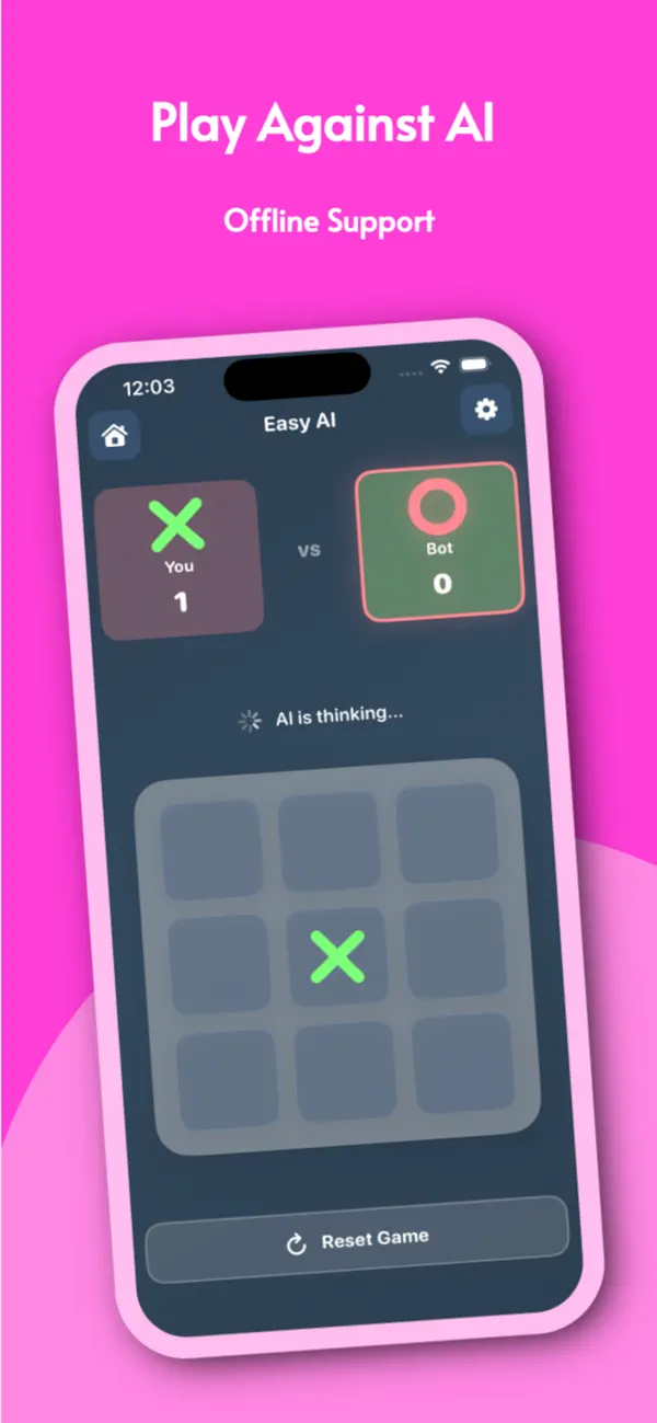 Tic Tac Toe - Friends & AI