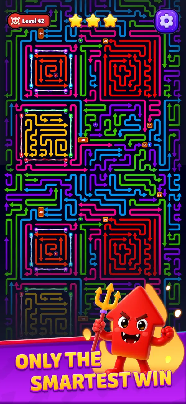 Arrow Craze! Tap Out Puzzle