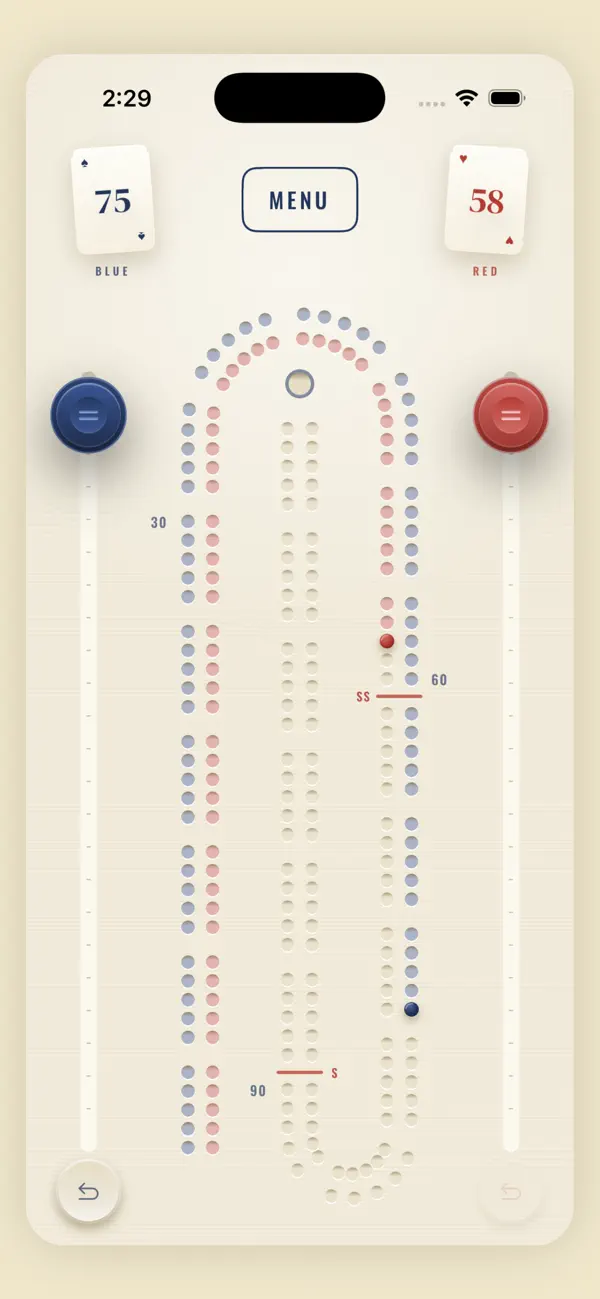 Muggins - Cribbage Board