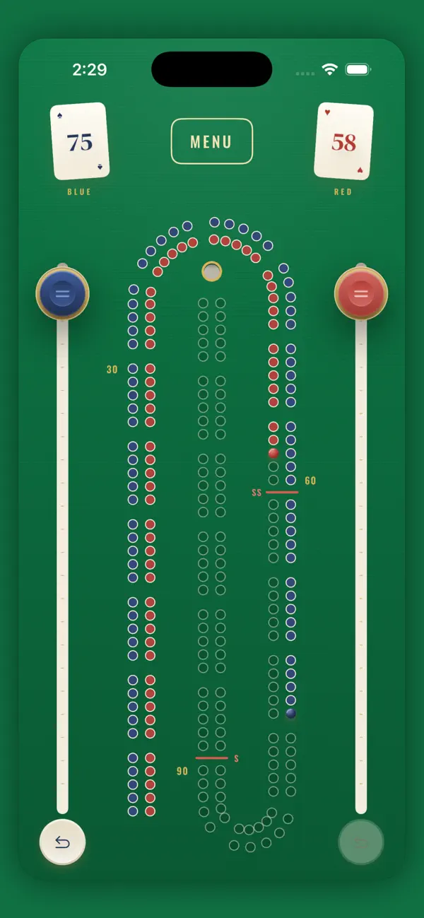 Muggins - Cribbage Board