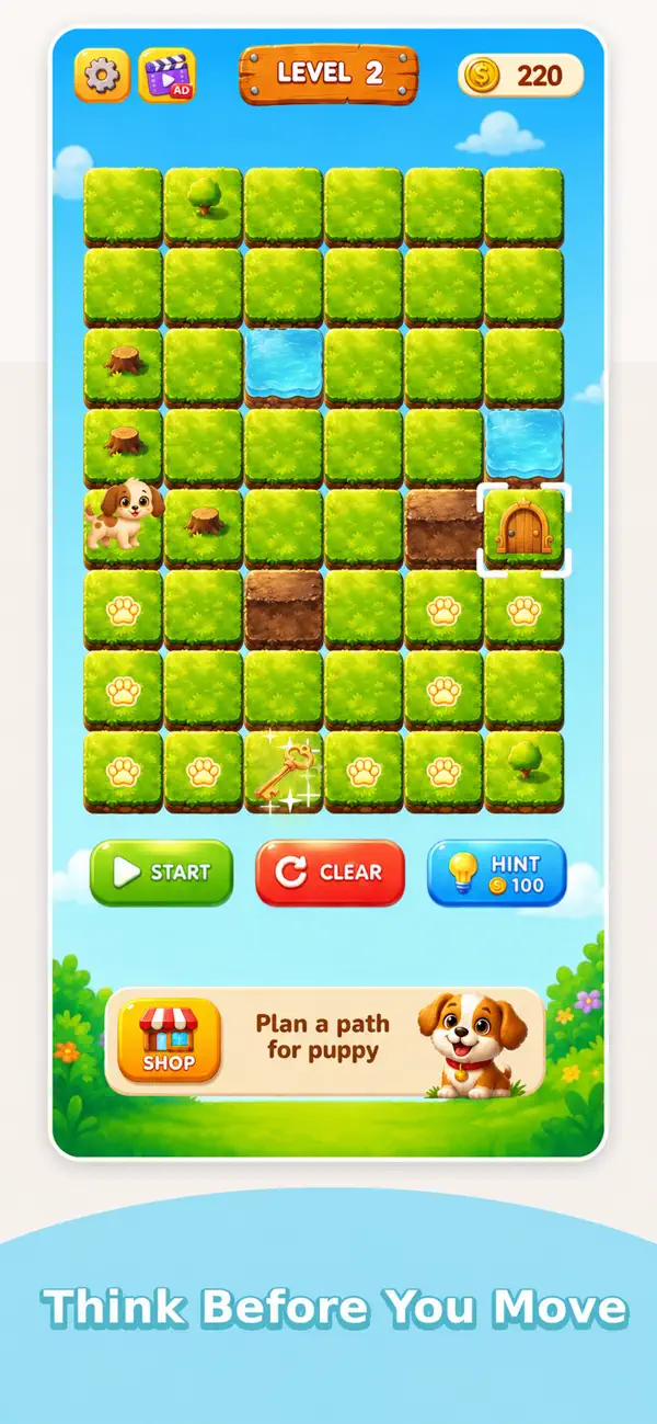 PawPath! Puppy Puzzle