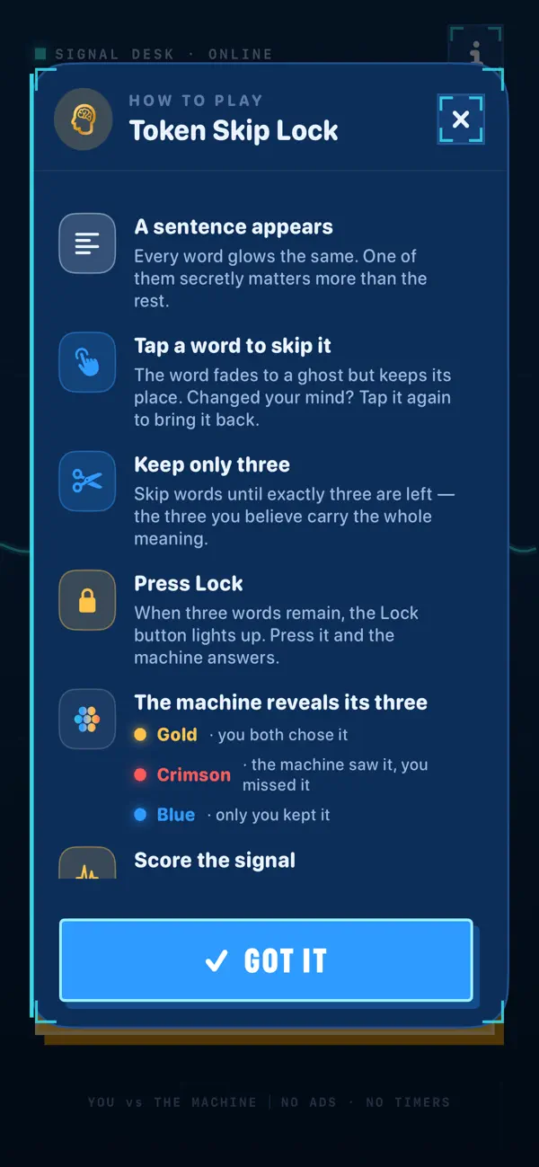 Token Skip Lock