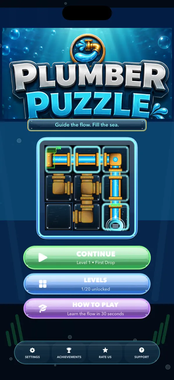 Plumber Puzzle: Pipe Flow