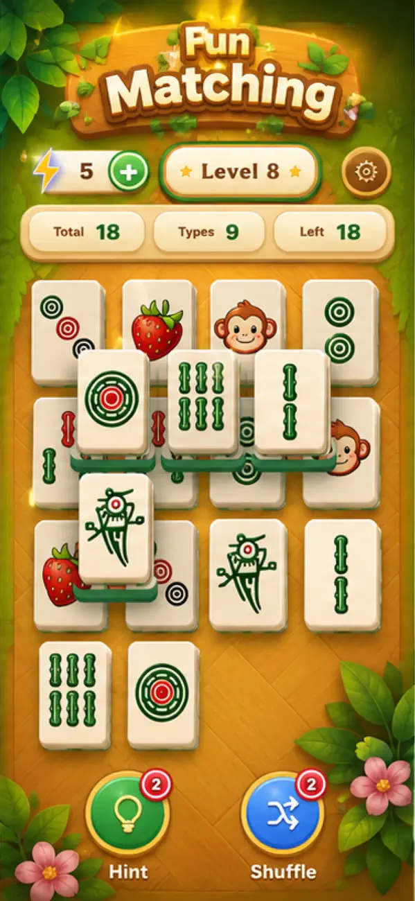 Fun Mahjong Pong