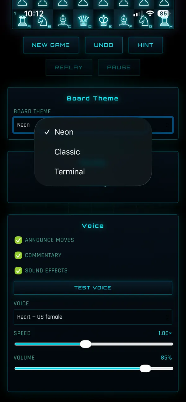 Chess Echo