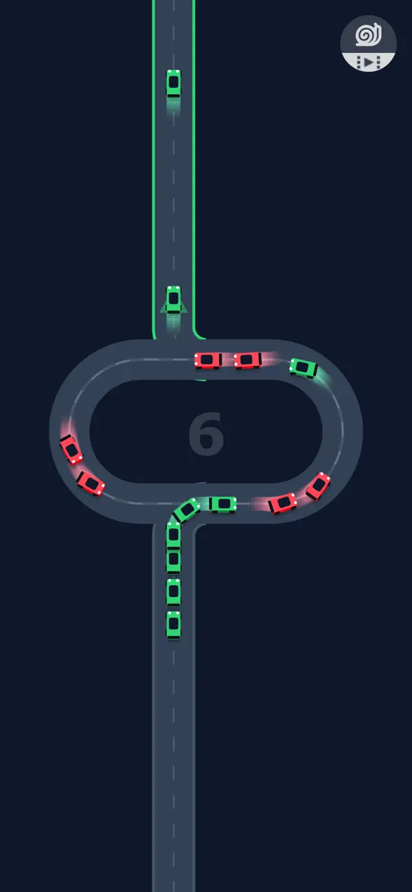 Circle Car Neon Oval Dash