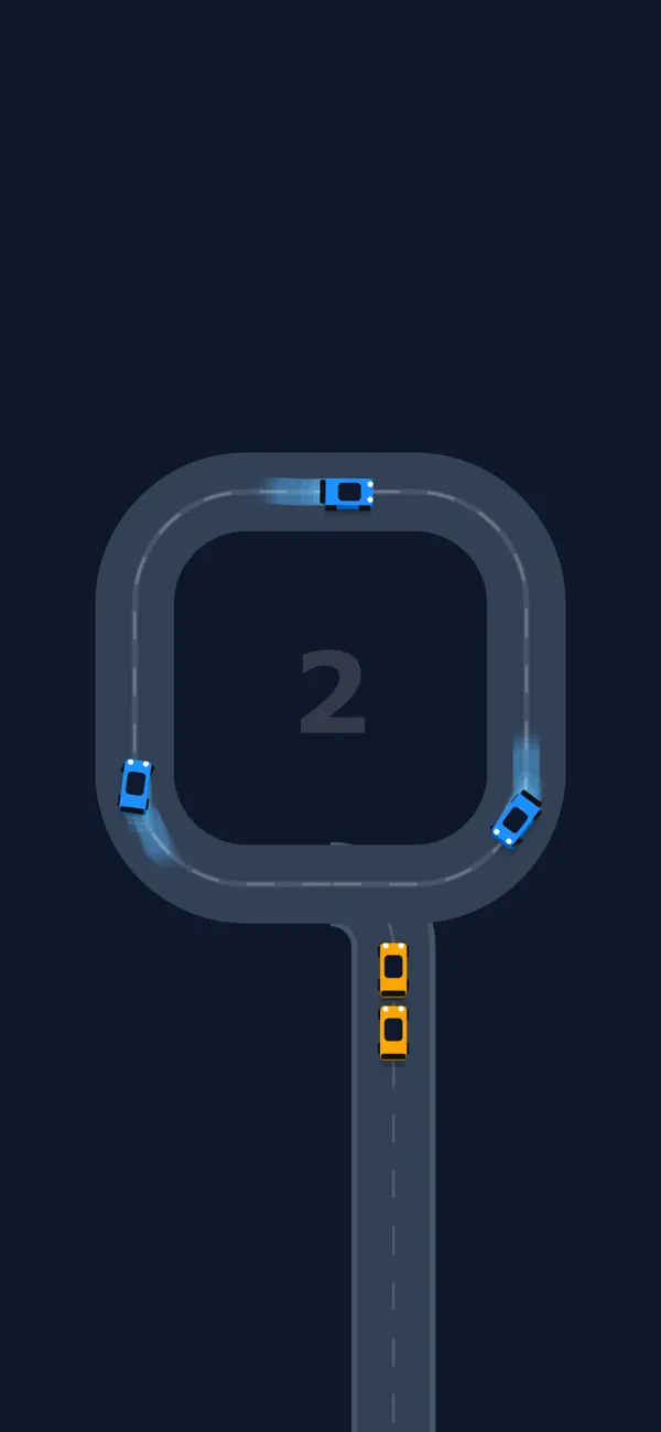 Circle Car Neon Oval Dash