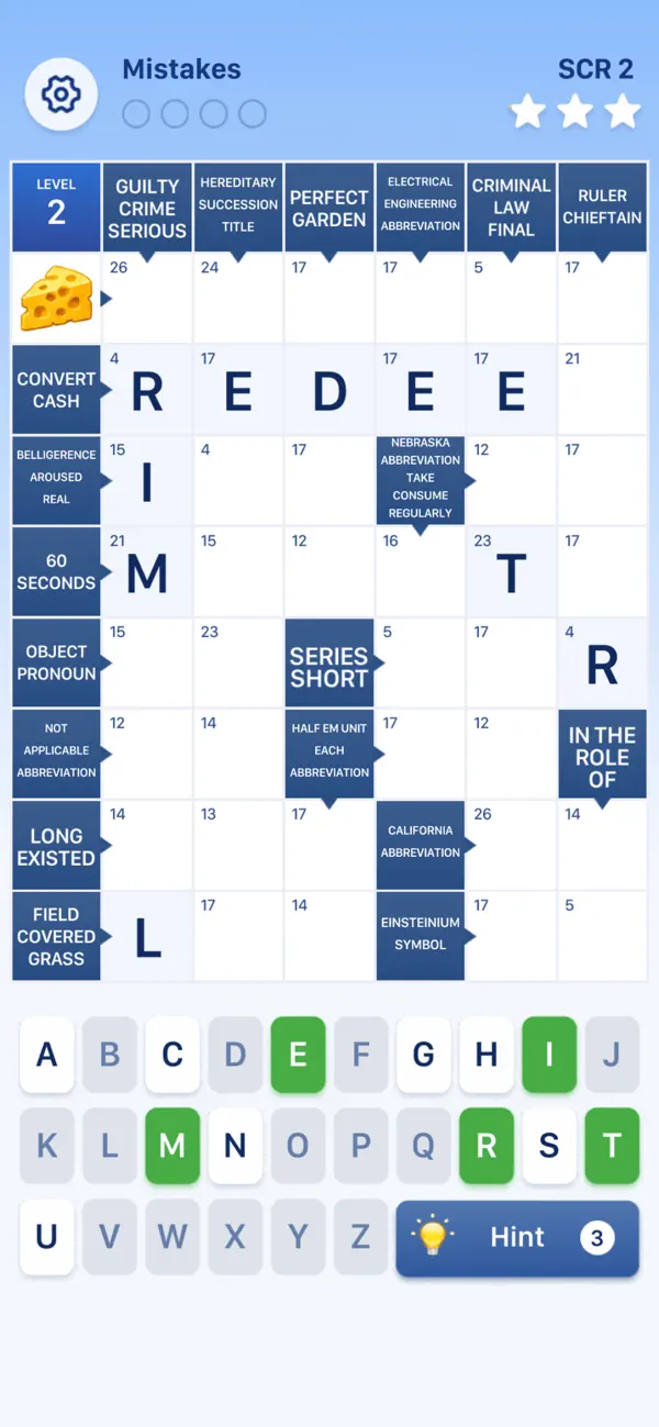 Crossword Cipher: Word Game